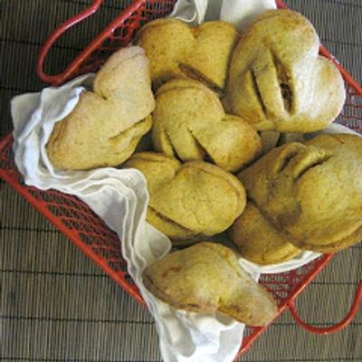 Cuori ripieni di zucca e mela - un dolce per San Valentino ❤