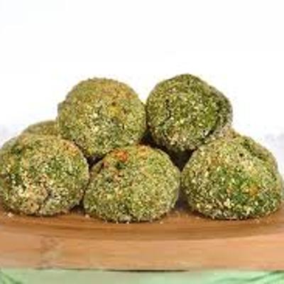 Polpette di spinaci e ceci